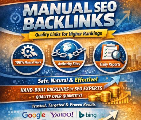Powerful SEO Manual Backlinks, Guest Post for Top Google Rankings
